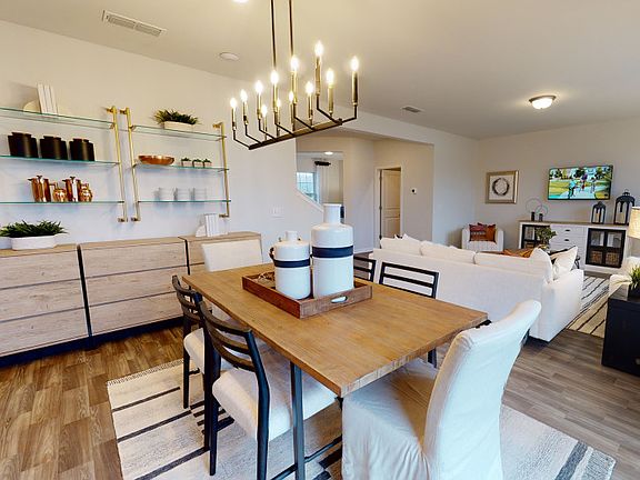 Beautiful, open gathering room, perfect for entertaining - Model Representation