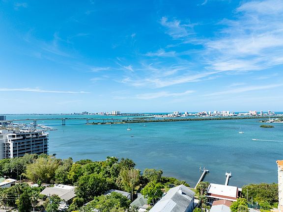 View across to Sand Key and Clearwater Beach