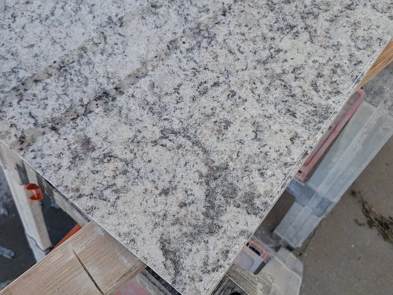 our custom stone cut counter tops
