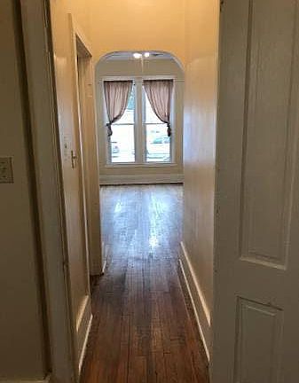 Bedroom door to hallway/ living room Unit #1 (lower unit)