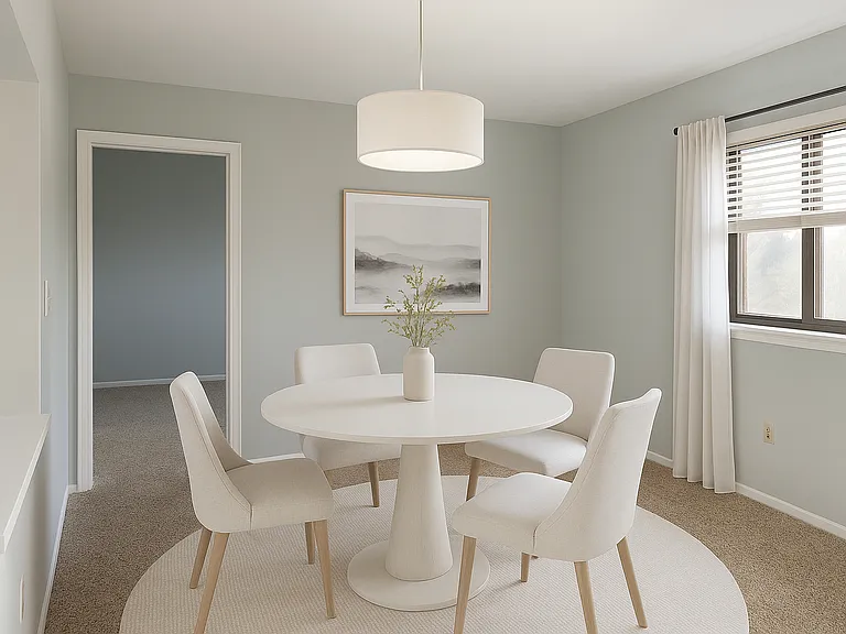 AI Staged - Dining Room