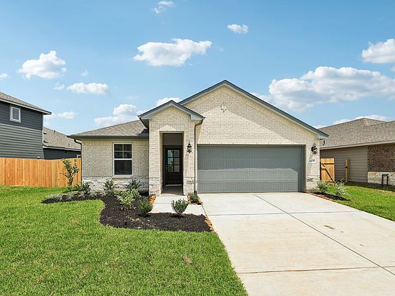 The Callaghan floorplan in Glendale Lakes of Rosharon, TX.