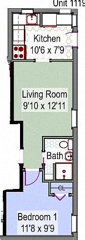 2nd image of 1115 Pennsylvania Ave #1117-M