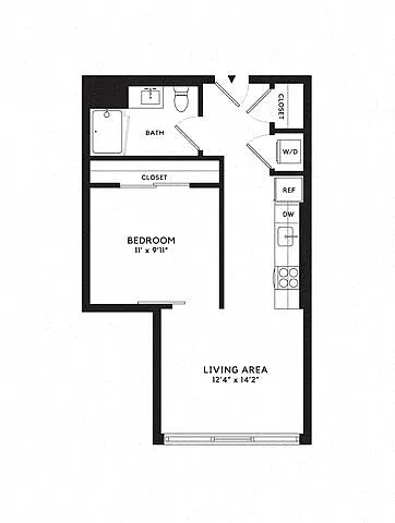 Floor plan Jr 1B