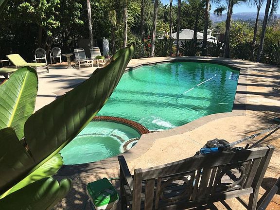 Relax in the spa and then cool off in the pool.