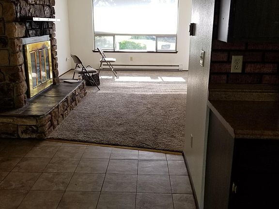 In dining area looking at living room