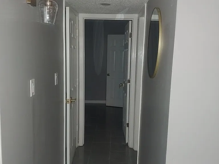 Hallway leading to master