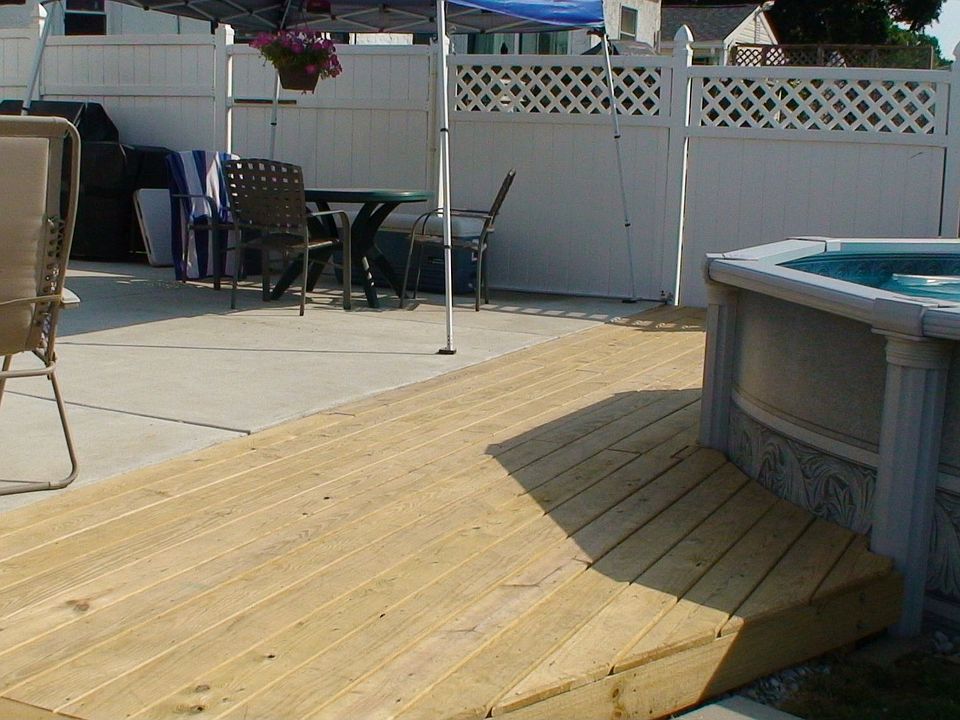 new patio