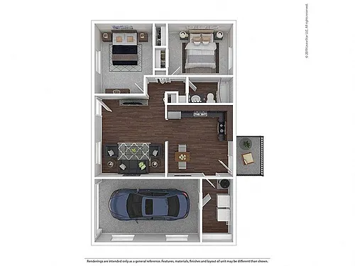 Floor plan Autumn Brook