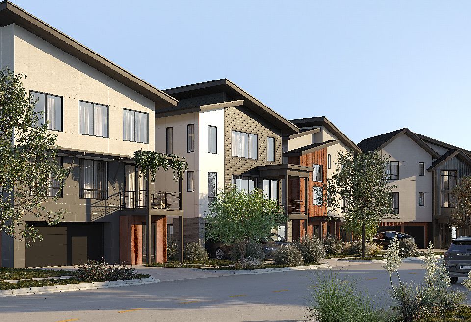 Rendering Looking South at Rosemary Lane