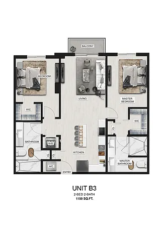 Floor plan B3