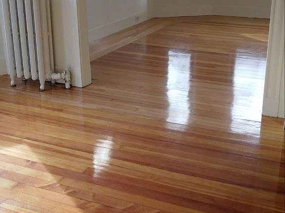 View of dining room and living room
Light and bright
Absolutely gorgeous flooring, all original