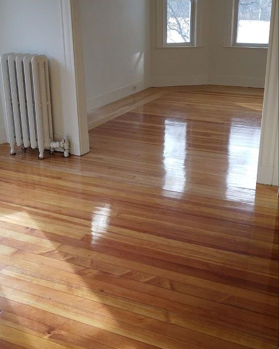 View of dining room and living room
Light and bright
Absolutely gorgeous flooring, all original