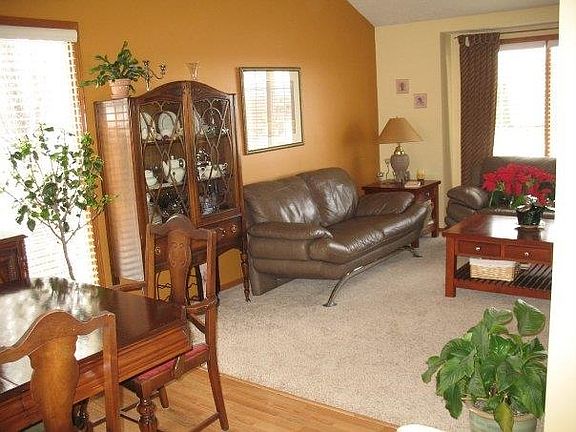 spacious living /dining spac