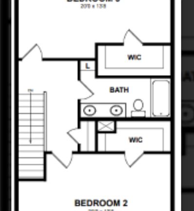 Upstairs Floorplan