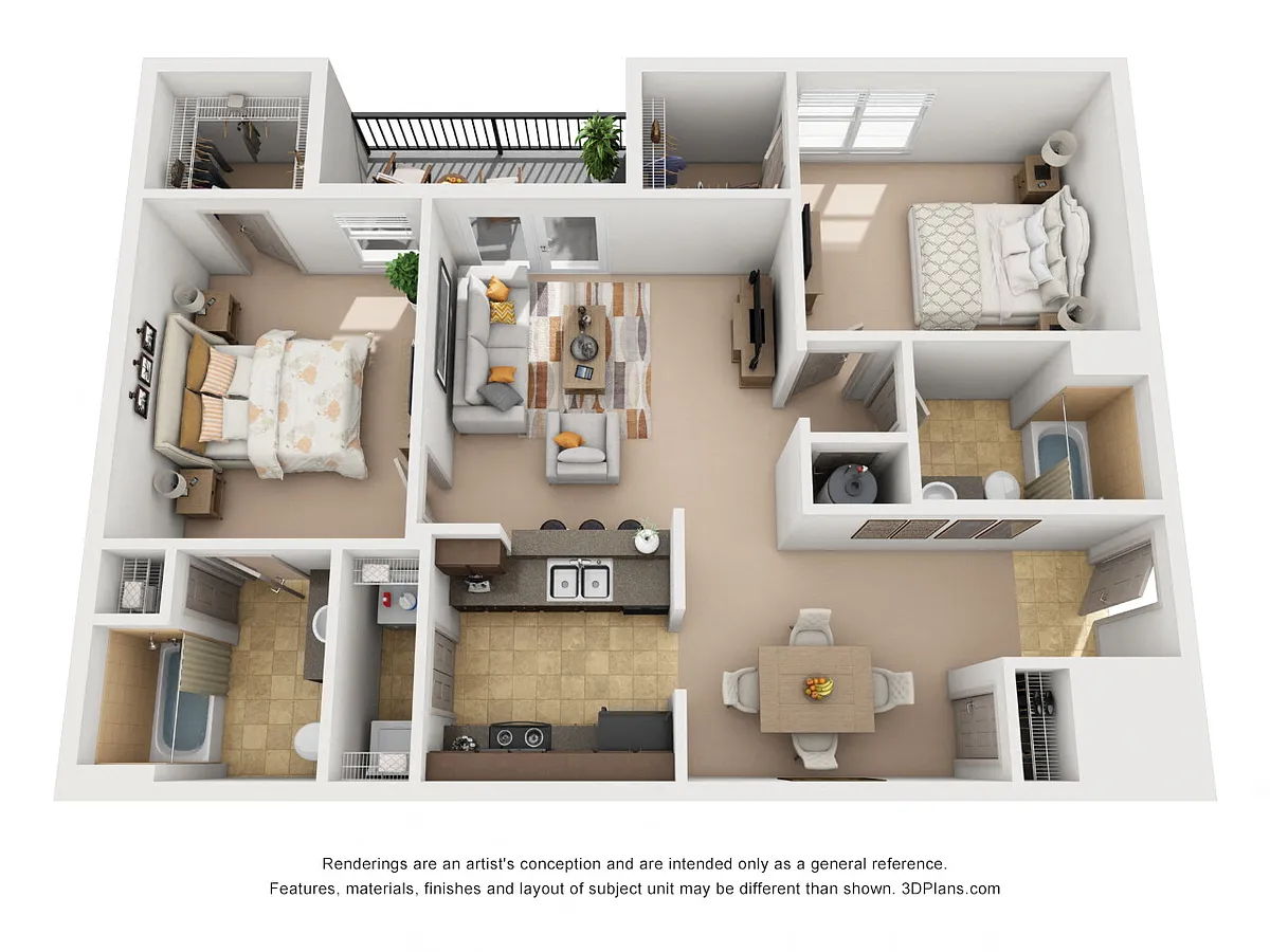 Floor plan B3