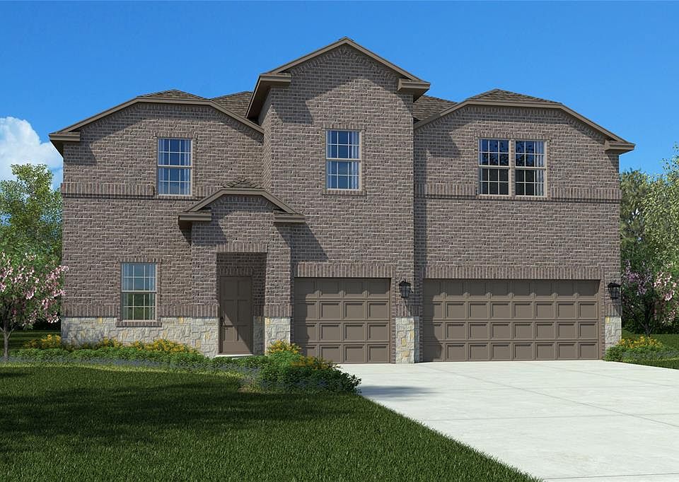 D.R. Horton''s Paris floorplan, elevation B - All Home and community information, including pricing, included features, terms, availability and amenities, are subject to change at any time without notice or obligation. All Drawings, pictures, photographs, video, square footages, floor plans, elevations, features, colors and sizes are approximate for illustration purposes only and will vary from the homes as built.