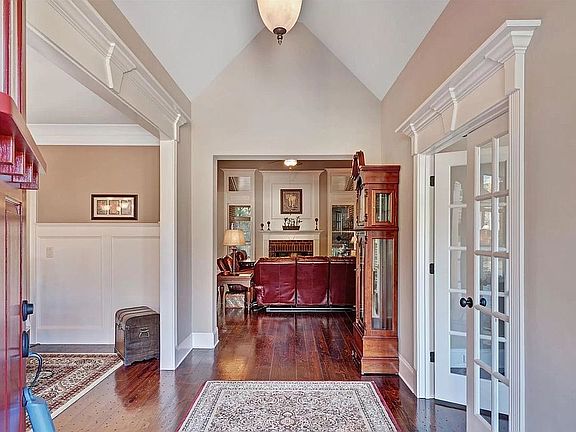 Foyer open to living area