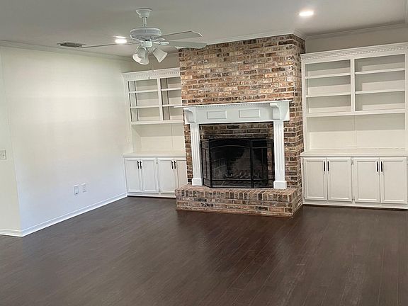 Living Room with Built-ins