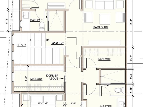 Upper Level Floor Plan