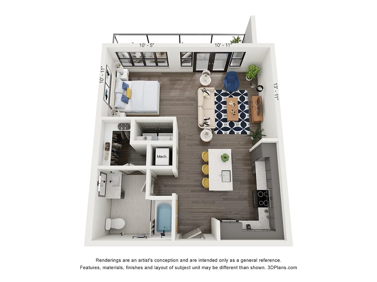 Floor plan LWA