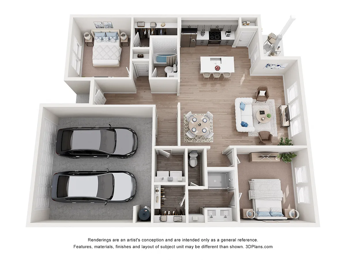 Floor plan Austin (B1)