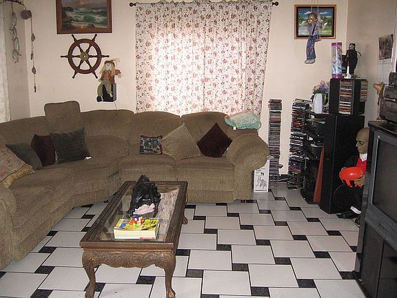 Good size family room off kitchen