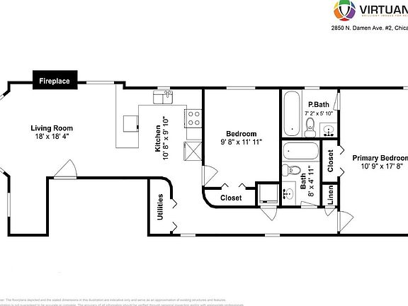 5th image of 2850 N Damen Ave #2