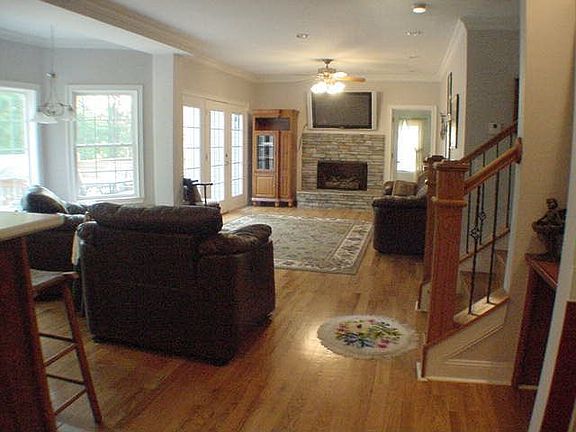 Family room with Fireplace