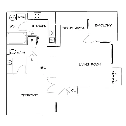 Floor plan Design 1C