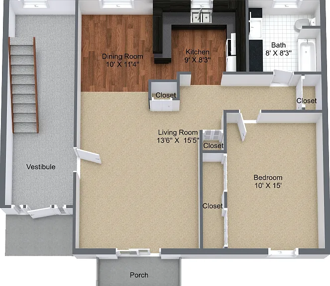 Rivercrest Apartments — Photo 122