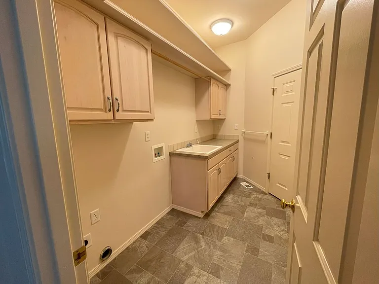 Utility room with storage