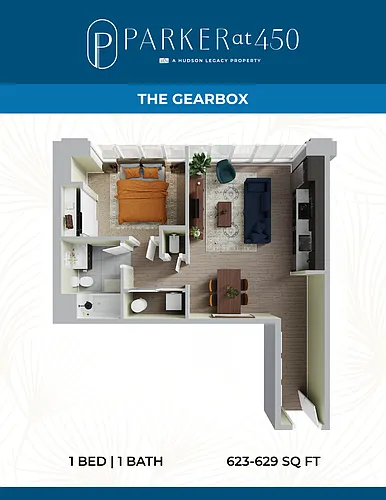 Floor plan The Gearbox