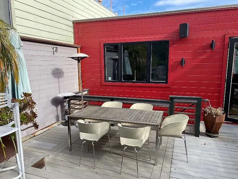 Back Patio dining table, off kitchen