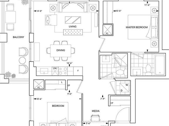 5th image of 9 Mabelle Ave #2623