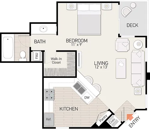 Floor plan Plan 1