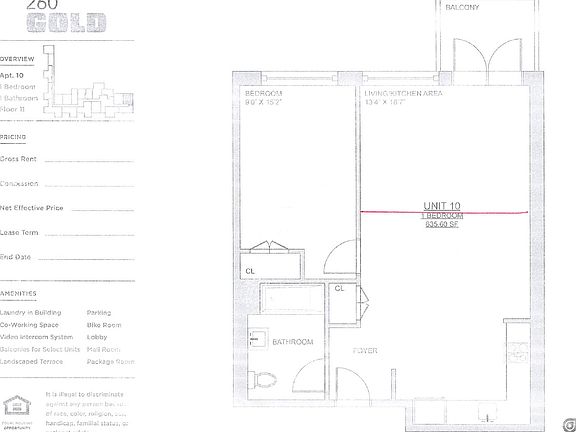 2nd image of 260 Gold St #1110K