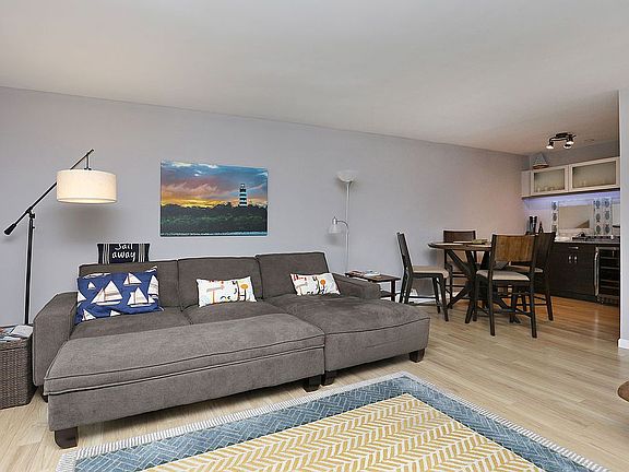 living room opens to DR also