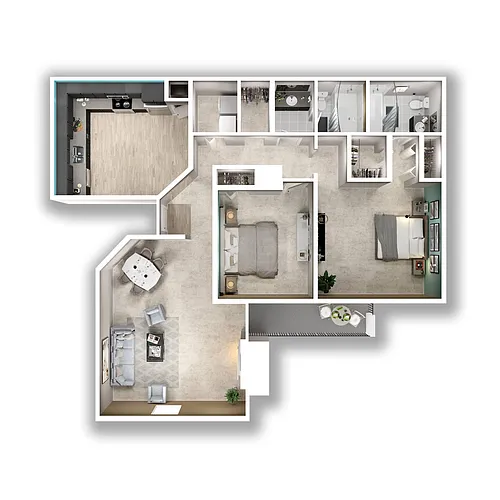 Floor plan B3