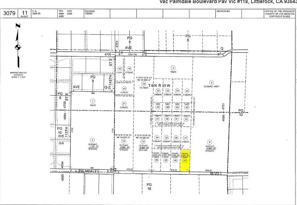 2nd image of Palmdale Boulevard Pav Vic 1