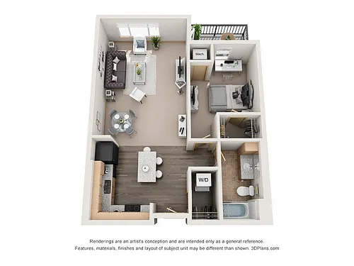 Floor plan Cottonwood