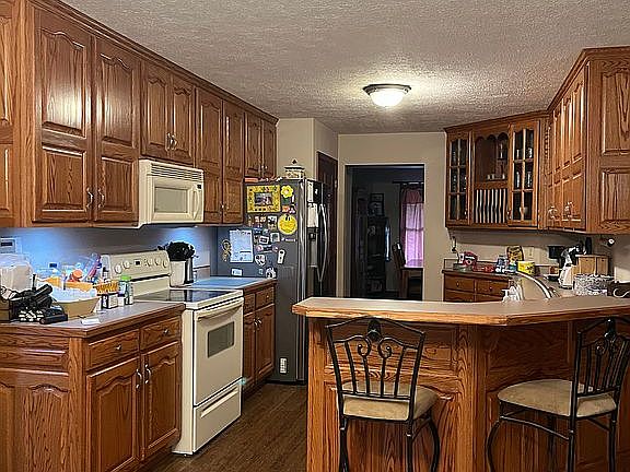 Hand made cabinets and bar