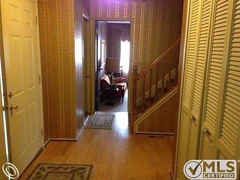 Entry Showing Hard Wood