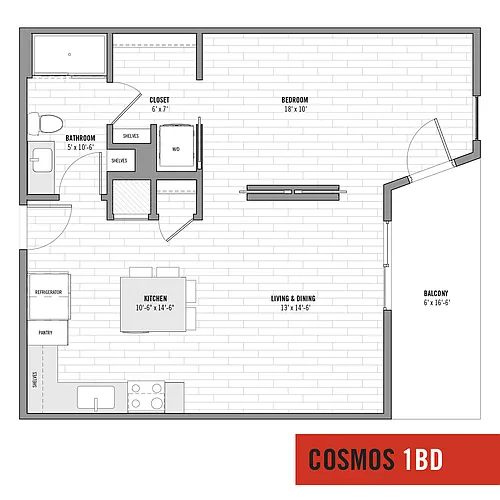 Floor plan Cosmos