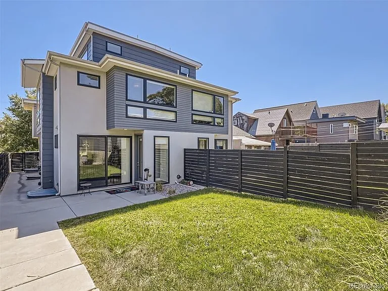Backyard area