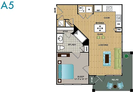 Floor plan A5
