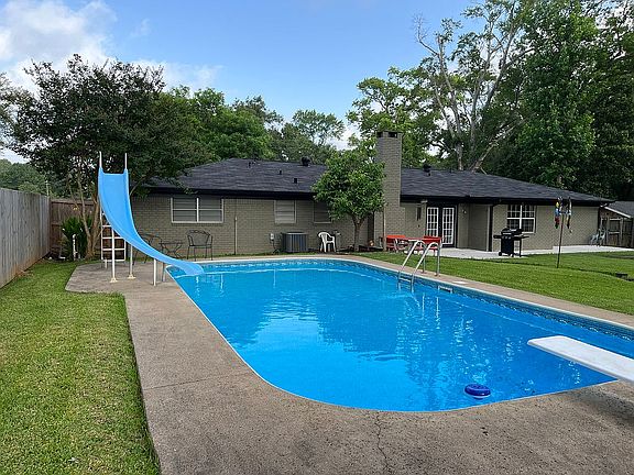 Pool with Patio for Grilling