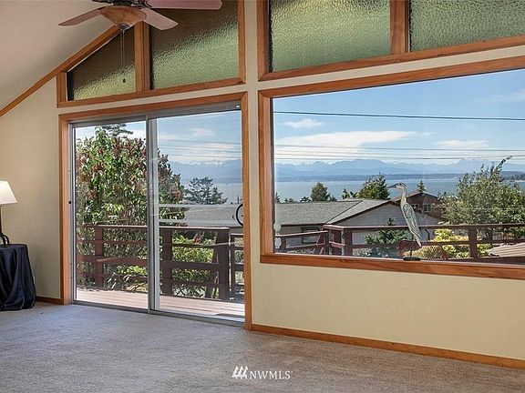 view from oversized living room