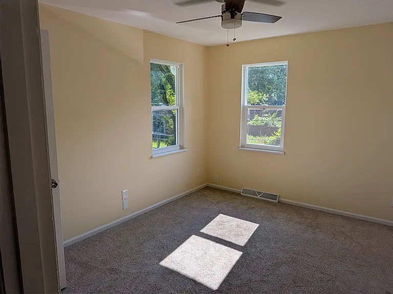 Bedroom 1 (view from hallway)