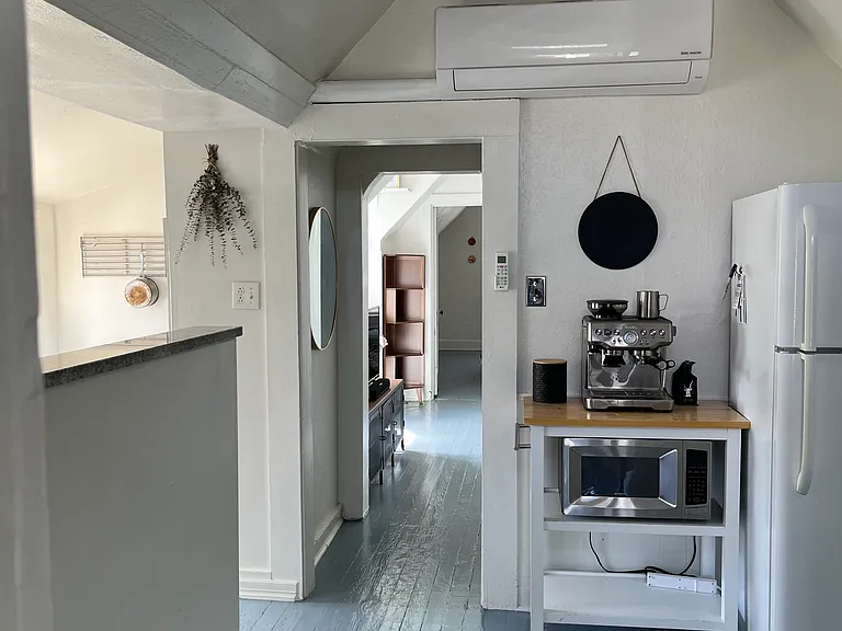 Rolling cart, fridge, air conditioner